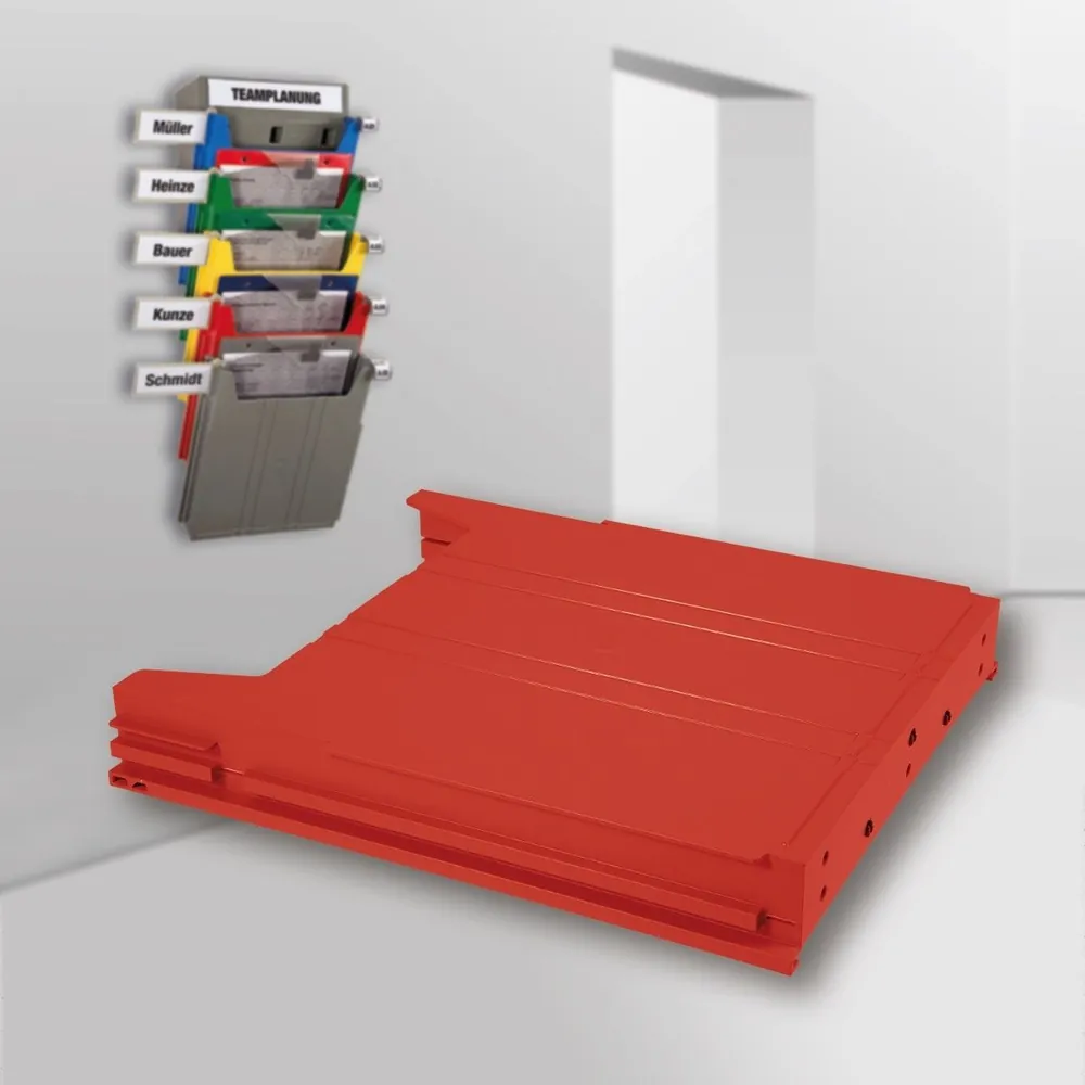 EICHNER Ablagefach für Wandsortierer "Big", Füllhöhe 34 mm, Rot, Verpackungseinheit: 1 STK Produktbild img2 L