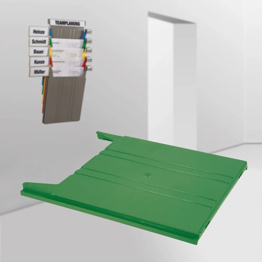 EICHNER Ablagefach für Wandsortierer "Flat", Füllhöhe 9 mm, Grün, Verpackungseinheit: 1 STK Produktbild img10 L