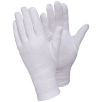 Produktbild von TEGERA® - Textilhandschuhe TEGERA 104, Kat. I, weiß, Gr. 10