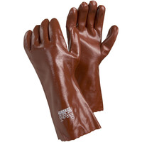 Produktbild von TEGERA® - Chemikalienhandschuhe TEGERA 10PG, Kat. III, Rot, Gr. 8