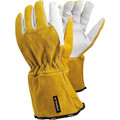 Produktbild von TEGERA® - Hitzeschutzhandschuhe TEGERA 118A, Kat. III, gelb/weiß, Gr. 10