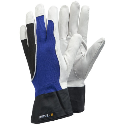 Produktbild von TEGERA® - Montagehandschuhe TEGERA 14, Kat. II, blau/schwarz/weiß, Gr. 7