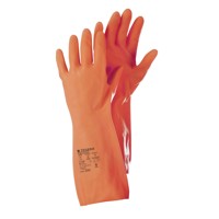 Produktbild von TEGERA® - Chemikalienhandschuhe TEGERA 2311, Kat. III, orange, Gr. 9