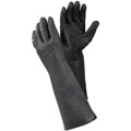 Produktbild von TEGERA® - Chemikalienhandschuhe TEGERA 241, Kat. III, schwarz, Gr. 9