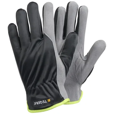 Produktbild von TEGERA® - Montagehandschuhe TEGERA 321, Kat. II, schwarz/grau, Gr. 8