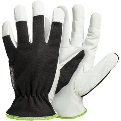 Produktbild von TEGERA® - Montagehandschuhe TEGERA 511, Kat. II, schwarz/weiß, Gr. 6