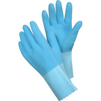 Produktbild von TEGERA® - Chemikalienhandschuhe TEGERA 8160, Kat. III, blau, Gr. 10