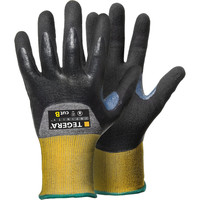 Produktbild von TEGERA® - Schnitt-Handschuhe TEGERA Infinity 8806, Kat. II, grau/gelb, Gr. 6
