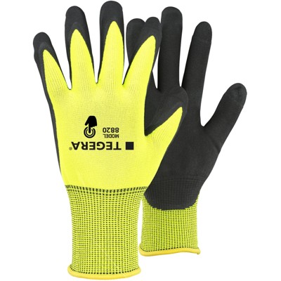 Produktbild von TEGERA® - Montagehandschuhe TEGERA 8820, Kat. II, gelb/schwarz, Gr. 6