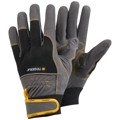 Produktbild von TEGERA® - Montagehandschuhe TEGERA 9220 PRO, Kat. II, schwarz/gelb/grau, Gr. 7