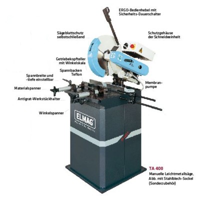 Produktbild von ELMAG - ALU-Metall-Kreissägemaschine TA 400