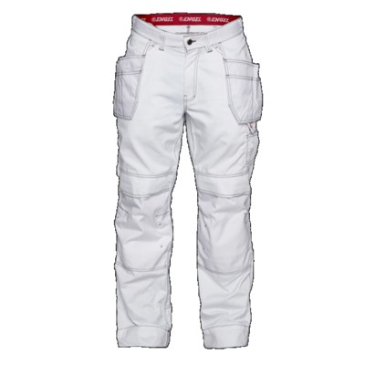 Produktbild von Engel - Combat Handwerkerhose mit Holstertaschen 2761-630, Weiß, Größe 52