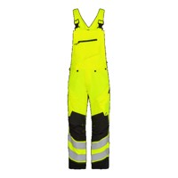 Produktbild von Engel - Safety Latzhose 3544-314, Warngelb/Schwarz, Größe 34