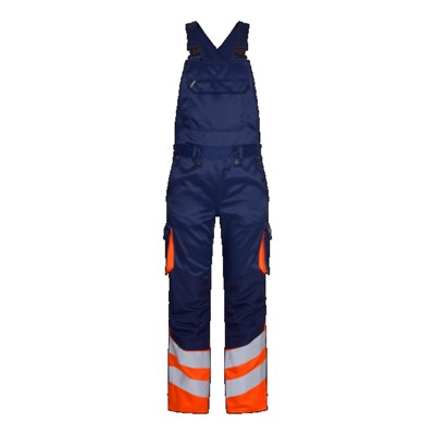 Produktbild von Engel - Safety Light Latzhose 3547-319, Blue Ink/Warnorange, Größe 70