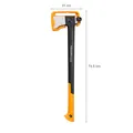 FISKARS X-series™ X28 Spaltaxt M Klinge, langer Schaft Produktbild img4 S