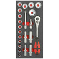 FORMAT Werkzeugmodul 1/3 Steckschlüssel 1/2" Produktbild img1 S