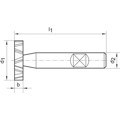 Produktbild von FORMAT - Schlitzfräser kurz DIN 850 Typ N Form D HSS Co8 TiAlN ø32,5 x 7mm