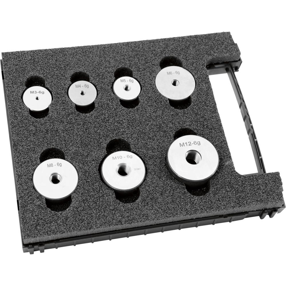 FORMAT Gewinde-Ausschuss-Lehrring-Set 6G, M3-M12 Produktbild img1 L