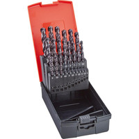 FORMAT Spiralbohrer-Set DIN 338 HSSE TiALN Typ N, 25-teilig 1-13mm Produktbild