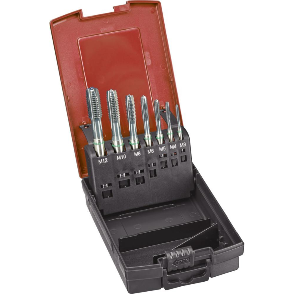 FORMAT Maschinengewindebohrer SUPRA DIN 376 HSSE-PM Typ UNI 6HX Durchgangs- loch M3-M12 Produktbild img1 L