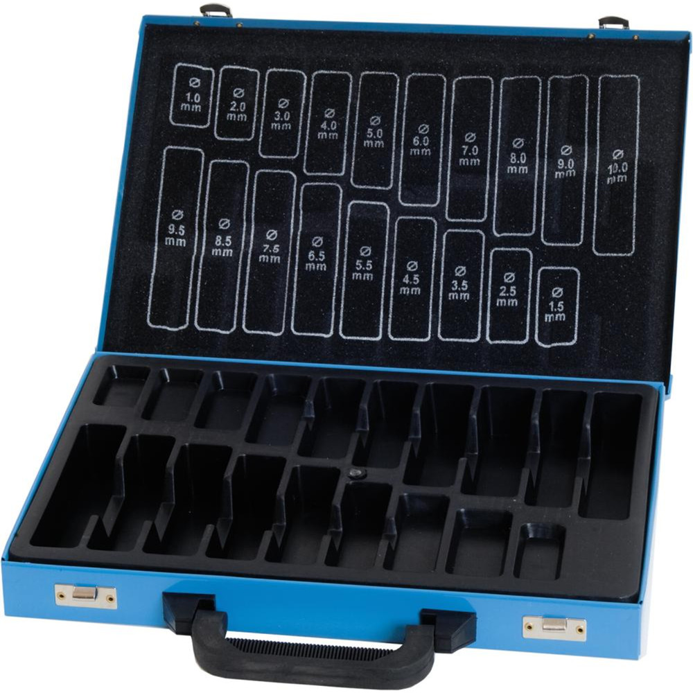 FORMAT Metallkassette leer blau 170-teilig DIN 338 Produktbild img2 L