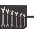 FORMAT Doppelmaulschlüssel-Satz DIN3110 7-19mm, 6-teilig in Rolltasche Produktbild img2 S