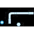 Produktbild von Facom - Innensechskantschlüssel 5mm SR 82H.5SR