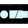 Produktbild von Facom - Steckschlüssel 3/8" 6-Kant 24mm J.24H