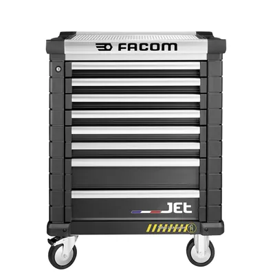 Produktbild von Facom - Werkstattwagen 8 Schubfächer 3 Module