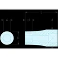 Produktbild von Facom - Steckschlüssel 3/4" 12-Kant 1.5/8" K.1P5/8B