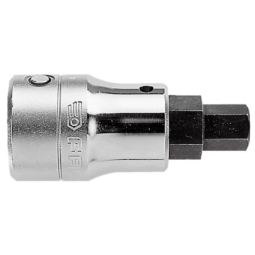 FACOM Steckschlüssel Mit Innensechskant-Einsatz – Größe 4 Mm, JT.4, Glanzverchromt