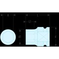 Produktbild von Facom - IMPACT-Steckschlüssel 3/8" 18mm NJ.18A