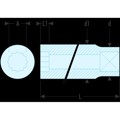 Produktbild von Facom - Steckschlüssel 1/2" 12-Kant 25mm S.25