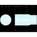 Produktbild von Facom - Steckschlüssel 1/2" 6-Kant 31mm S.31H
