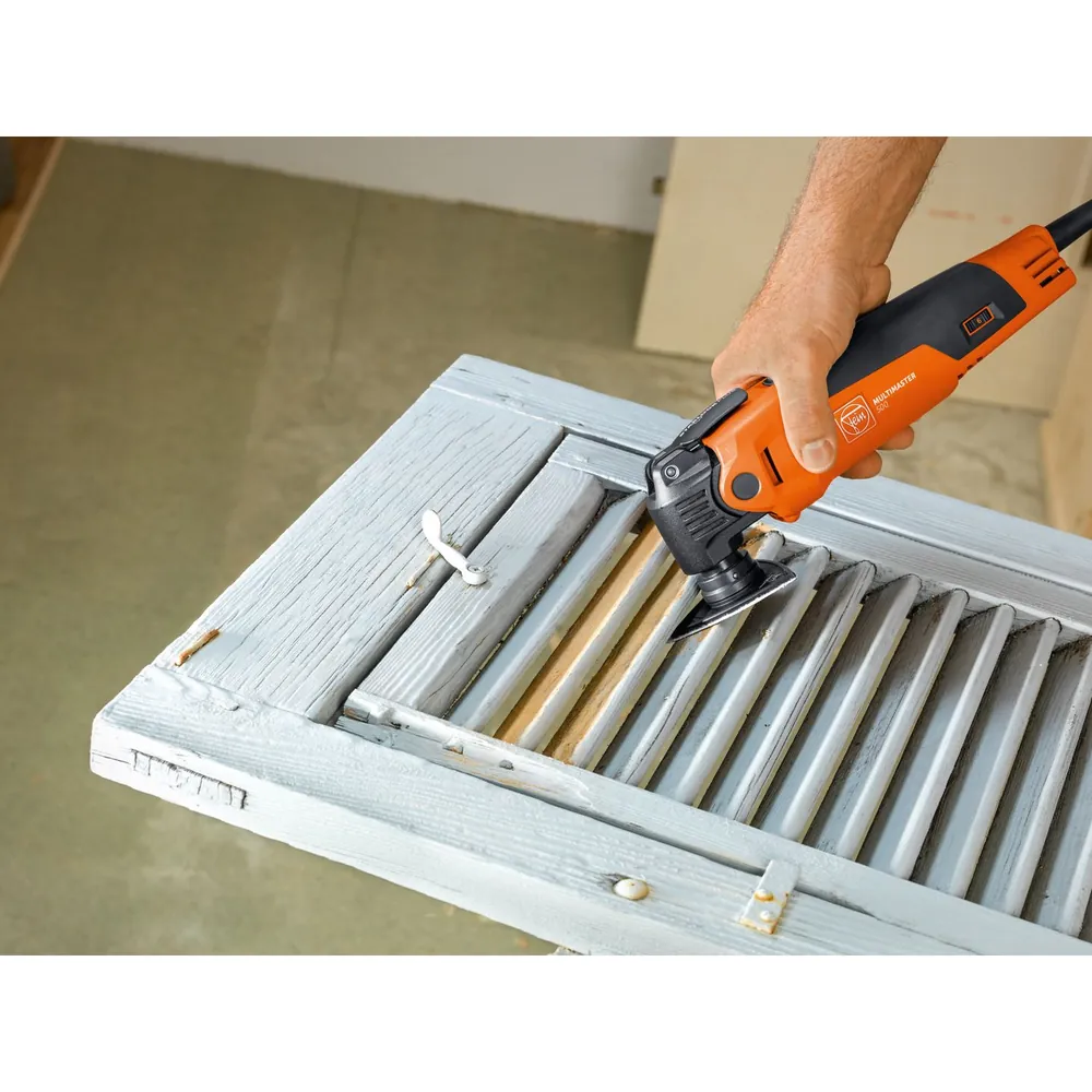 FEIN Schleifplatten-Set, flach, Kantenlänge 80mm, Aufnahme Starlock Produktbild img2 L