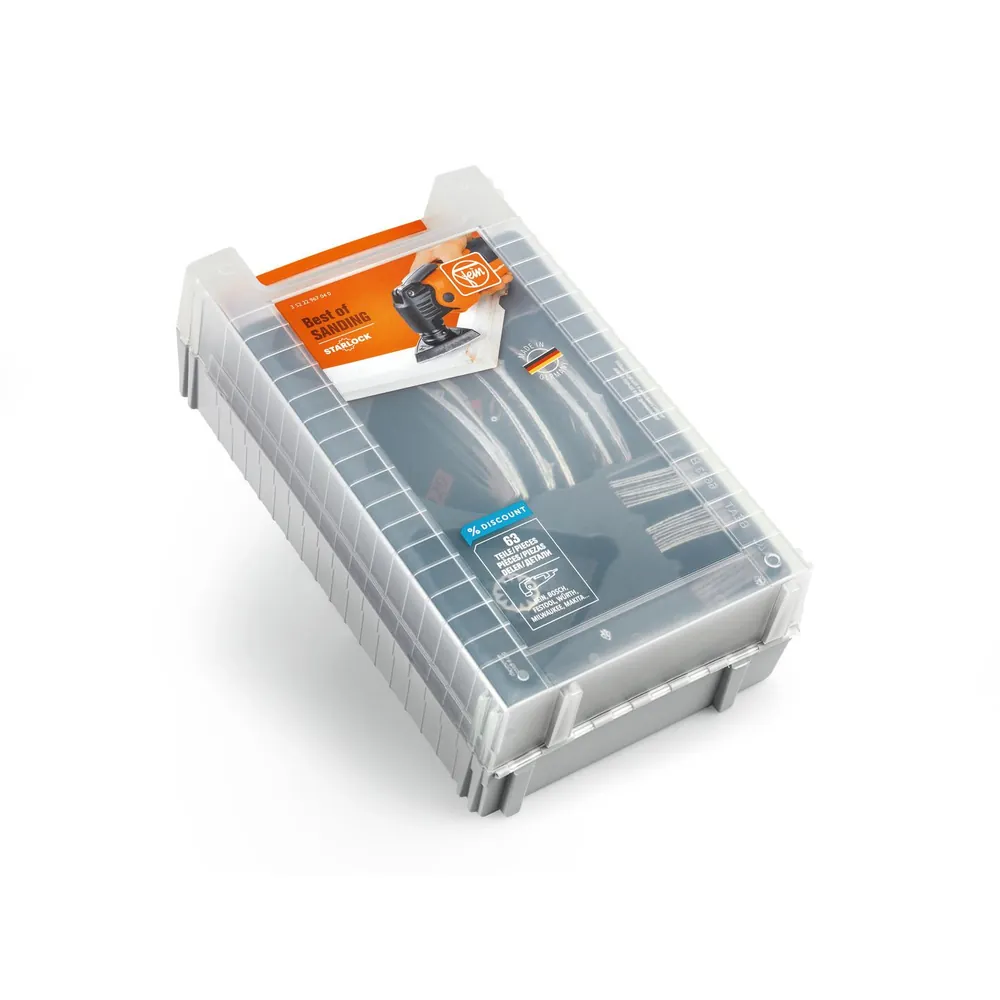FEIN Zubehör-Set für Multitools Best of Starlock SANDING, 63-teilig Produktbild img4 L