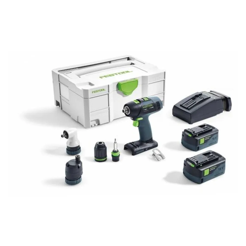 Festool Akku-Bohrschrauber T 18+3 Li 5,2-Set Produktbild img2 L