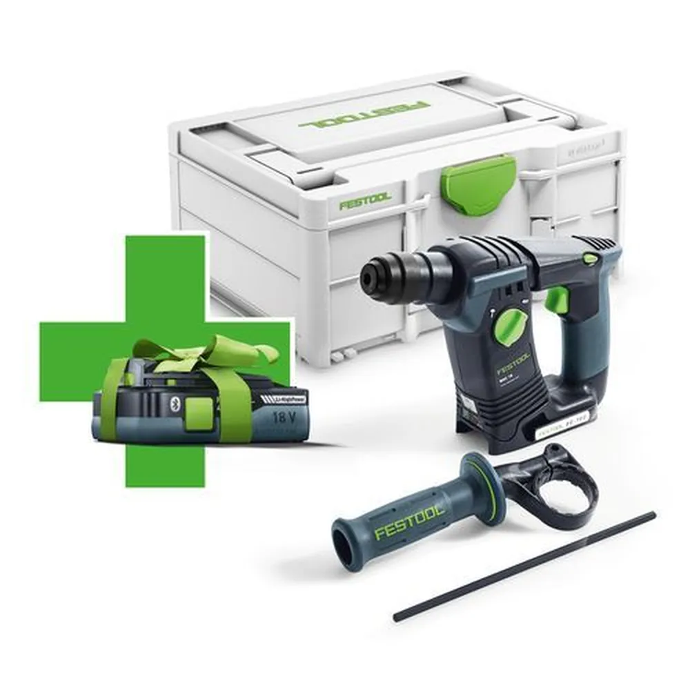 Festool Akku-Bohrhammer BHC 18-Basic-4,0 Produktbild img1 L