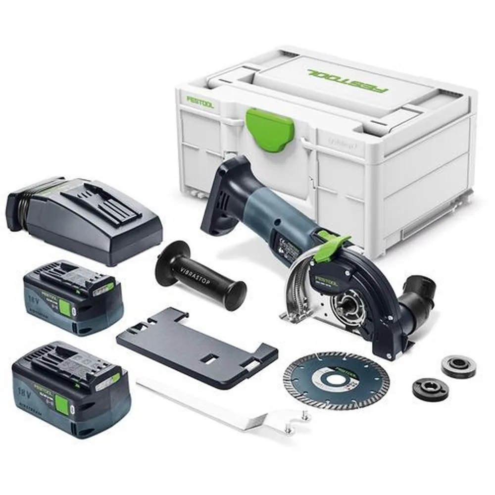 Festool Akku-Freihandtrennsystem DSC-AGC 18-125 FH 5,2 EBI-Plus Produktbild img1 L