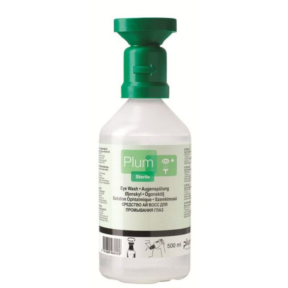 plum Augenspülflasche 4604, 500ml NaCl-Lösung Produktbild img1 L