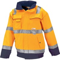 Produktbild von FORTIS - Warnjacke ARTHUR, orange/marine, L