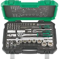 FORTIS Steckschlüssel-Garnitur 1/4"+1/2" 55-teilig Produktbild
