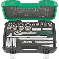 FORTIS Steckschlüssel-Garnitur 1/2" 27-teilig Produktbild
