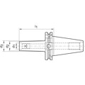 Produktbild von FORTIS - Fräserdorn für Einschraubfräser SK40 DIN 69871AD/B M8x100mm