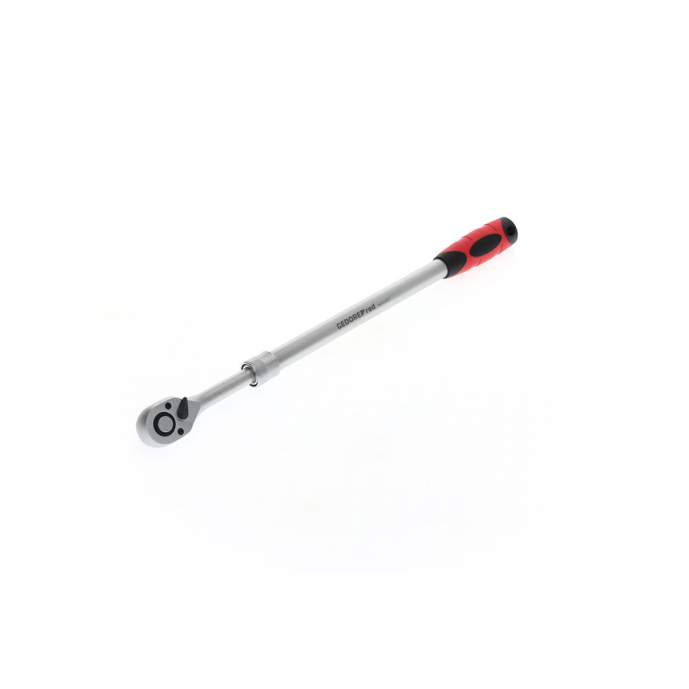 GEDORE red® Teleskopknarre, Umschaltbar, Druckknopf, 1/2", 2K-Griff Produktbild img1 L
