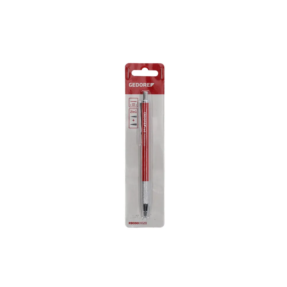 GEDORE red Reißnadel auswechselbare Spitze, versenkbar, Hartmetall, 150mm lang, R90900020 Produktbild img7 L