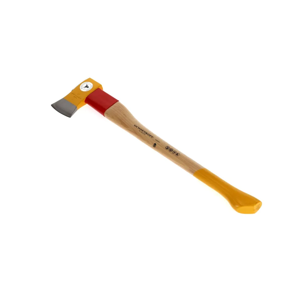 Ochsenkopf Spalt-Fix-Axt, Spaltaxt Rotband-Plus Stielbefestigung, Hickorystiel, 2,15 kg Produktbild img2 L