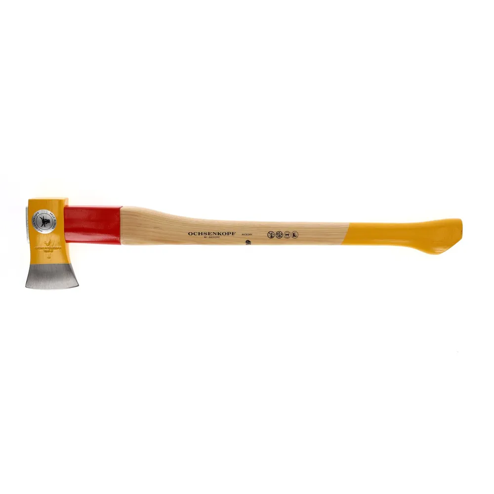Ochsenkopf Spalt-Fix-Axt, Spaltaxt Rotband-Plus Stielbefestigung, Hickorystiel, 2,15 kg Produktbild img5 L