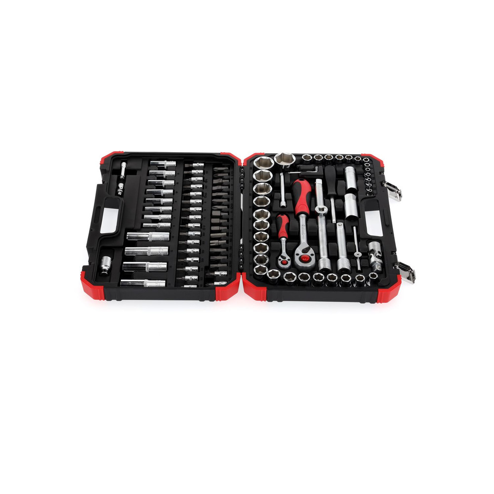 GEDORE red® Steckschlüsselsatz, 94-teilig, Umschaltknarren, Steckschlüssel und Bitsatz Produktbild img7 L