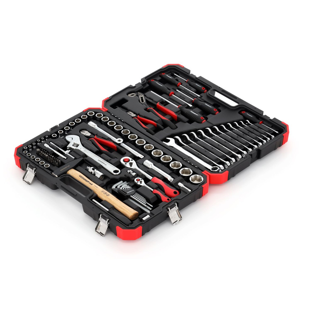 GEDORE red® Steckschlüsselsatz, 100-teilig, Umschaltknarre, Steckschlüssel und Bitsatz Produktbild img3 L